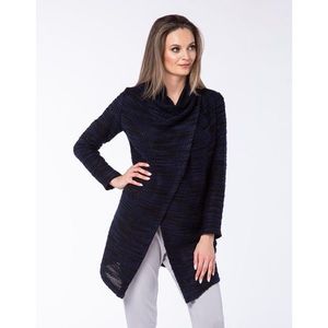 Look Made With Love Woman's Sweater 522 Homely Navy Blue vyobraziť