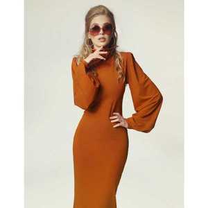 Madnezz Woman's Dress Joan Mad501 Caramel vyobraziť