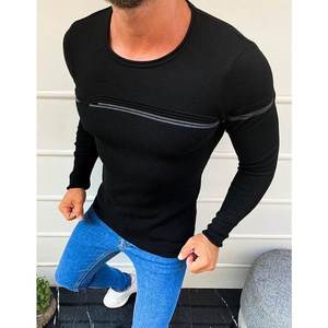 Black men's pullover sweater WX1626 vyobraziť