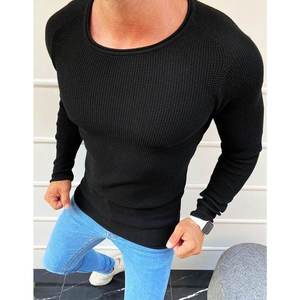 Black men's pullover sweater WX1615 vyobraziť