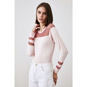 Trendyol Powder Frieze Detailed Knitwear Sweater vyobraziť
