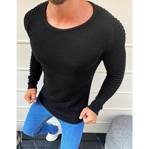 Black men's pullover sweater WX1605 vyobraziť