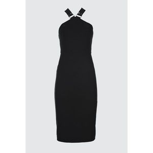 Trendyol Black Accessory Dress vyobraziť