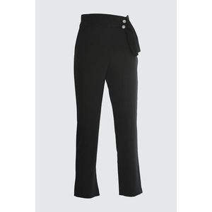 Trendyol Black Button Detailed Pants vyobraziť