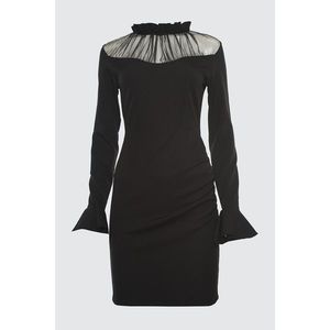 Trendyol Black Collar Detailed Dress vyobraziť