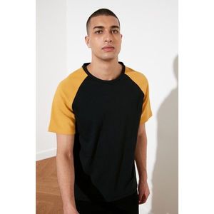 Trendyol Black Men's Regular Fit T-Shirt vyobraziť