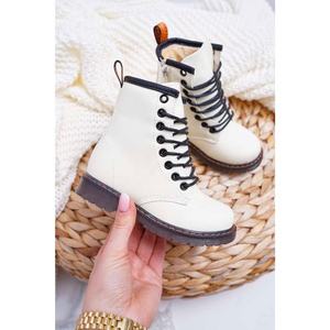 Children's Boots Warm With Zipper Fluorescent White Gabby vyobraziť