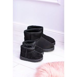 Children's Insulated Snow Boots Black Gooby vyobraziť
