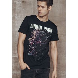 MERCHCODE Pánske tričko Linkin Park Heart Tee Farba: black, Veľkosť: XS, Pohlavie: pánske vyobraziť