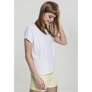 Dámske tričko Urban Classics Ladies Basic Drop Shoulder Tee biele Pohlavie: dámske, Velikost: 5XL vyobraziť