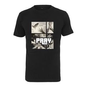 Pánske tričko MR.TEE Pray Motive Tee Farba: black, Veľkosť: XL vyobraziť