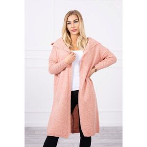 Sweater with hood light pink vyobraziť