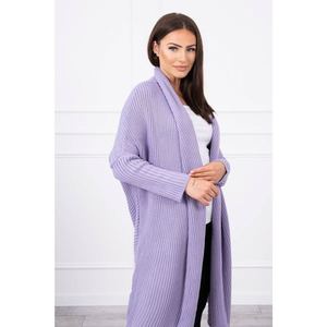 Sweater with batwing sleeve purple vyobraziť