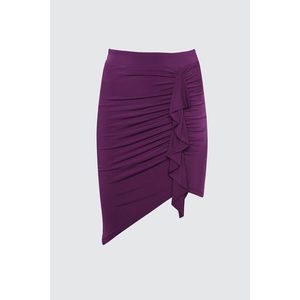 Trendyol Purple Assynx Detailed Skirt vyobraziť