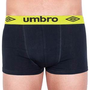 Men's boxers Umbro short black with green rubber vyobraziť