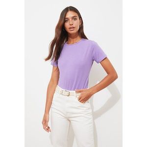 Trendyol Lilac Snap-On Knitted Body vyobraziť