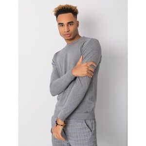 Gray sweater for the man LIWALI vyobraziť