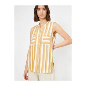 Koton Striped Sleeveless Shirt vyobraziť