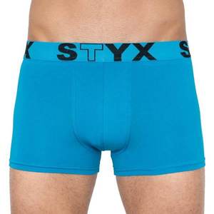 Men's boxers Styx sports rubber oversize light blue (R969) vyobraziť