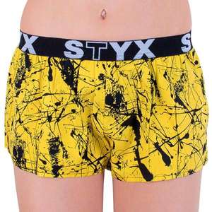 Women's shorts Styx art sports rubber Jáchym yellow (T751) vyobraziť