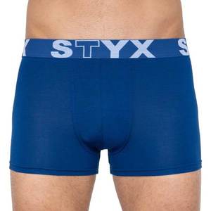 Men's boxers Styx sports rubber dark blue (G968) vyobraziť