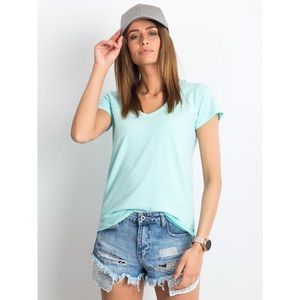 Mint v-neck T-shirt vyobraziť