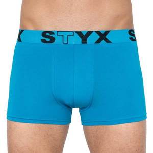 Men's boxers Styx sports rubber light blue (G969) vyobraziť