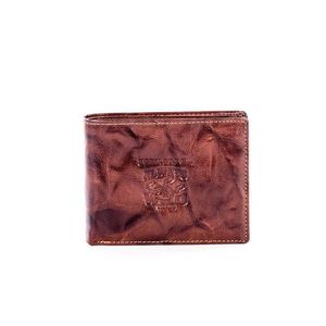 Brown men´s wallet with shading vyobraziť
