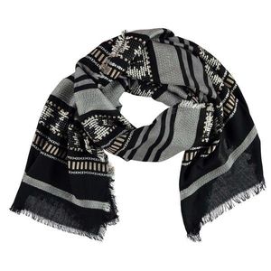 Full Circle Jacquard Scarf Ladies vyobraziť