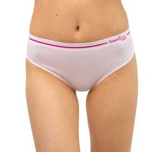 Women's panties Gina bamboo white with pink stripe (00023) vyobraziť