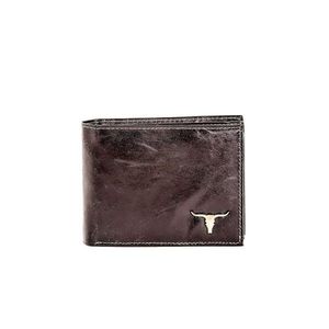 Men´s black leather wallet vyobraziť