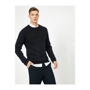 Koton Men's Navy Sweater vyobraziť