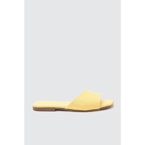 Trendyol Yellow Women's Slippers vyobraziť