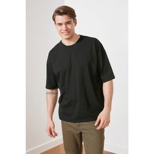 Trendyol Black Male T-Shirt vyobraziť