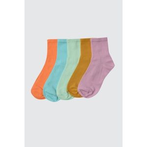 Trendyol Multicolor 5 Pack Knitted Socks vyobraziť