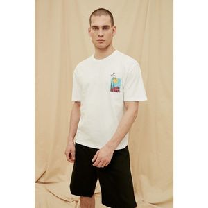 Trendyol White Male 100% Organic Cotton T-Shirt vyobraziť