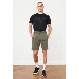 Trendyol Khaki Men's Regular Fit Shorts & Bermuda vyobraziť