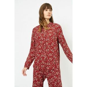 Koton Women's Burgundy Pyjama Top vyobraziť