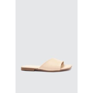 Trendyol Beige Women's Slippers vyobraziť