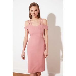 Trendyol Rose Dry Hanger Detail Dress vyobraziť