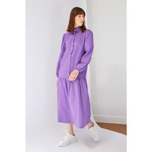 Purple shirt dress vyobraziť