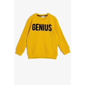 Koton Boy Yellow Genius Kids Sweatshirt vyobraziť