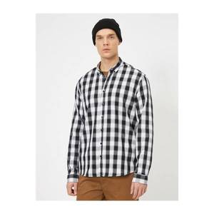 Koton Men's Checkered Shirt vyobraziť