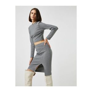 Koton Women's Gray Skirt Suit vyobraziť