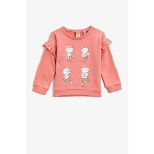 Koton Coral Baby Girl Sweatshirt vyobraziť