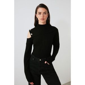 Trendyol Knitwear Sweater WITH Black Button Detail vyobraziť
