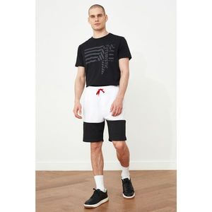 Trendyol White Male Regular Fit Shorts & Bermuda vyobraziť