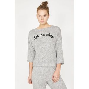 Koton Women's Grey Printed Pyjama Top vyobraziť