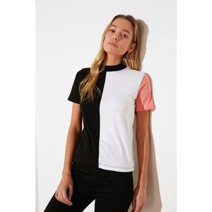 Dámske tričko Trendyol Color Block vyobraziť