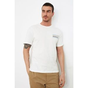 Trendyol White Male T-Shirt vyobraziť